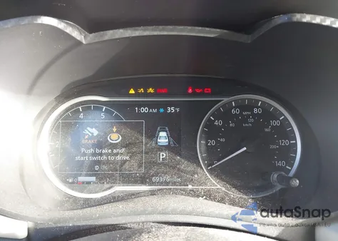 2020 Nissan Versa Sv Xtronic Cvt из США, поврежденный, VIN 3N1CN8EV8LL810441